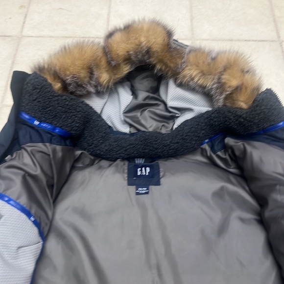 NWOT GAP Men’s Hooded Parka | Midnight Blue | XXL - Picture 4 of 7